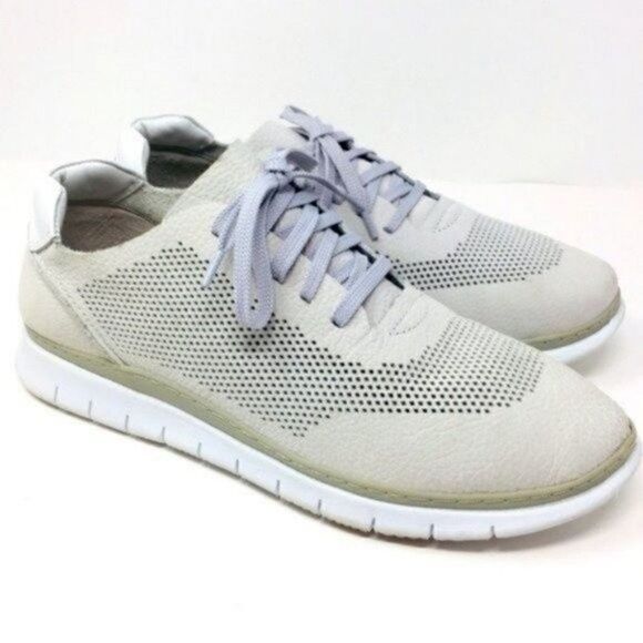 Vionic Joey womans sneakers leather gray lace up W11 BoxB - Picture 7 of 7